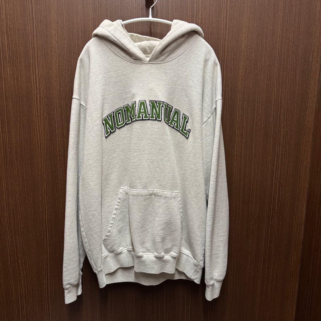 노매뉴얼 오버핏 후드티 L 상품이미지1