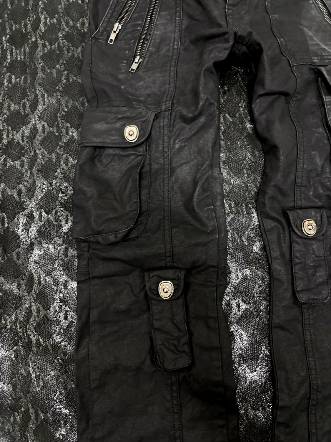 “TORNADO MART” 00’s Archive Black Coated 상품이미지5