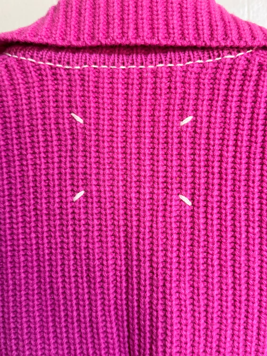 메종 마르지엘라 핑크 니트 가디건 상품이미지9