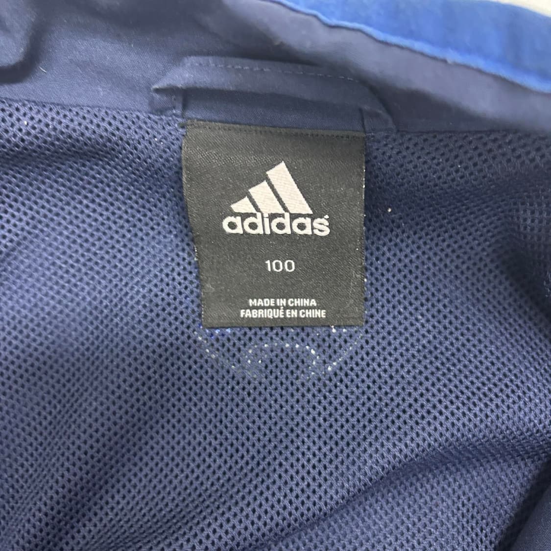 아디다스 첼시 06-07유니폼 네이비 트레이닝 윈드브레이커 자켓 대대장  상품이미지5