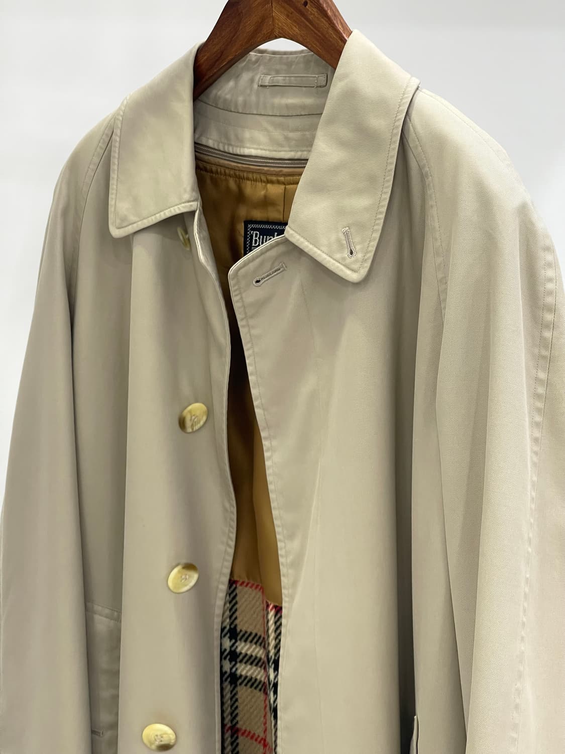 버버리 남성 싱글 트렌치(+내피) 상품이미지4