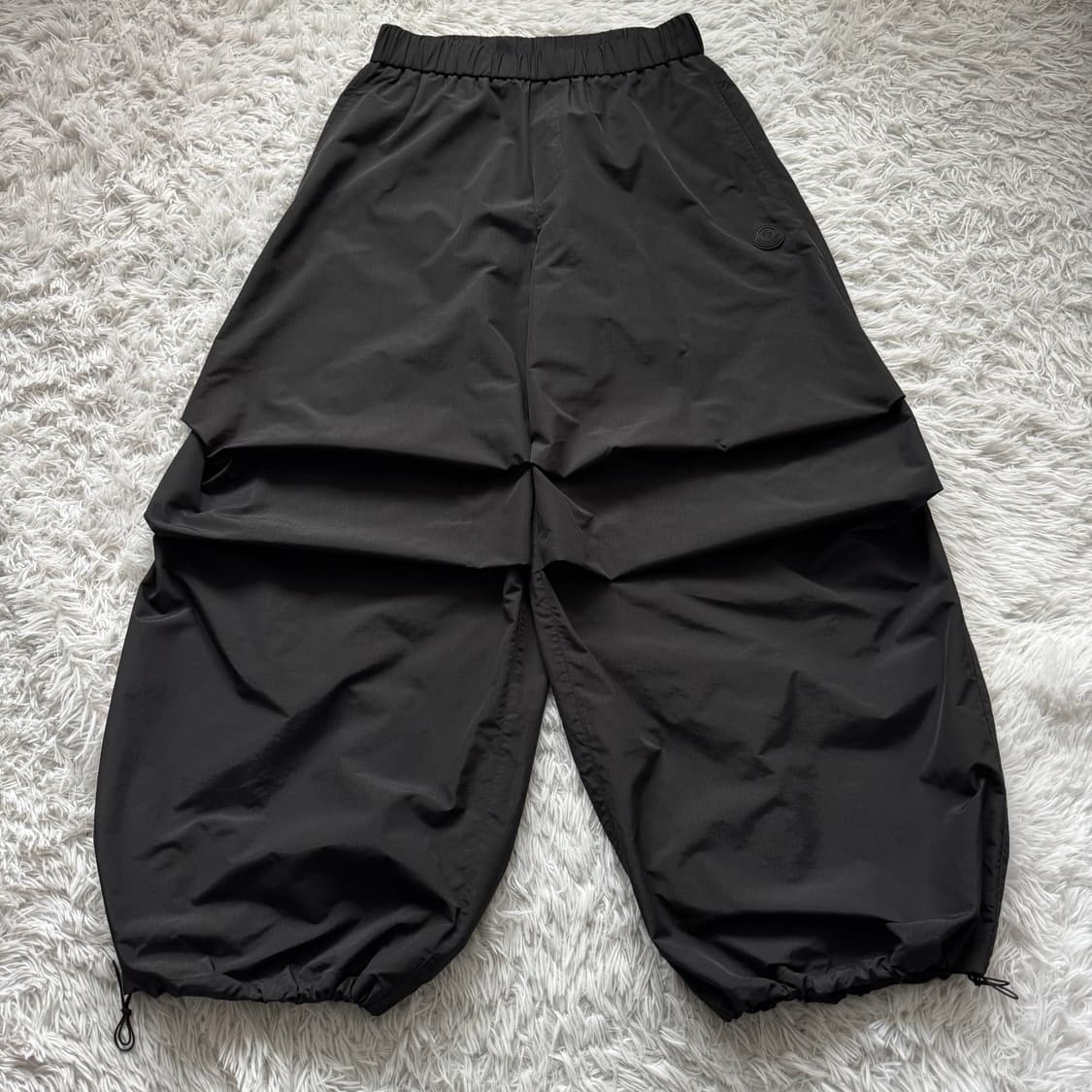 MONCLER 일본빈티지 나일론 와이드팬츠 몽클레어 나일론팬츠 XXL48 상품이미지2