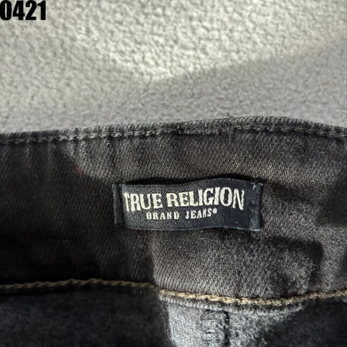 트루릴리젼 블랙 여성 청바지 37 상품이미지3