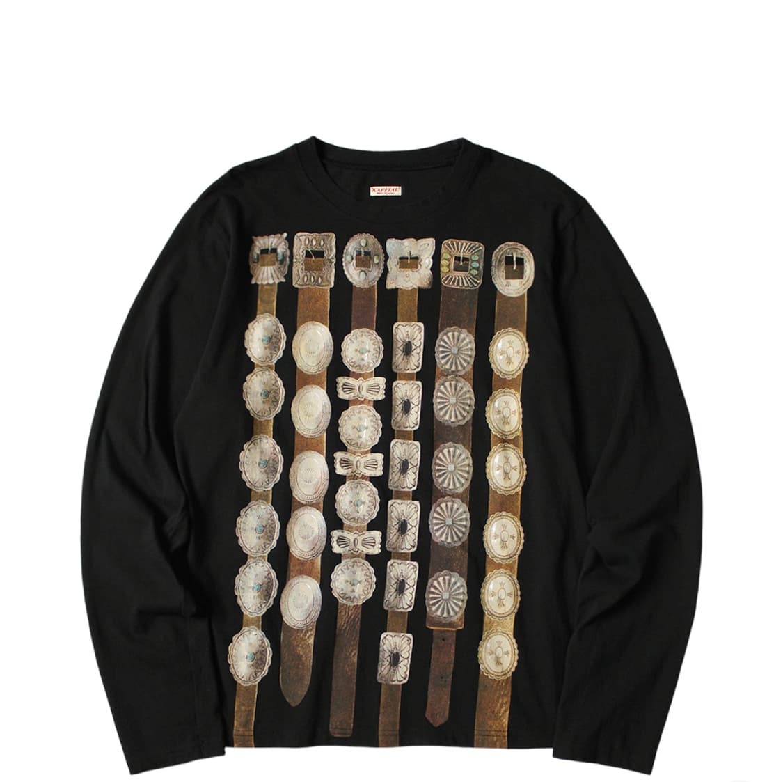 [3/미개봉새상품] kapital 캐피탈 콘초 벨트 티셔츠 롱슬리브 상품이미지1