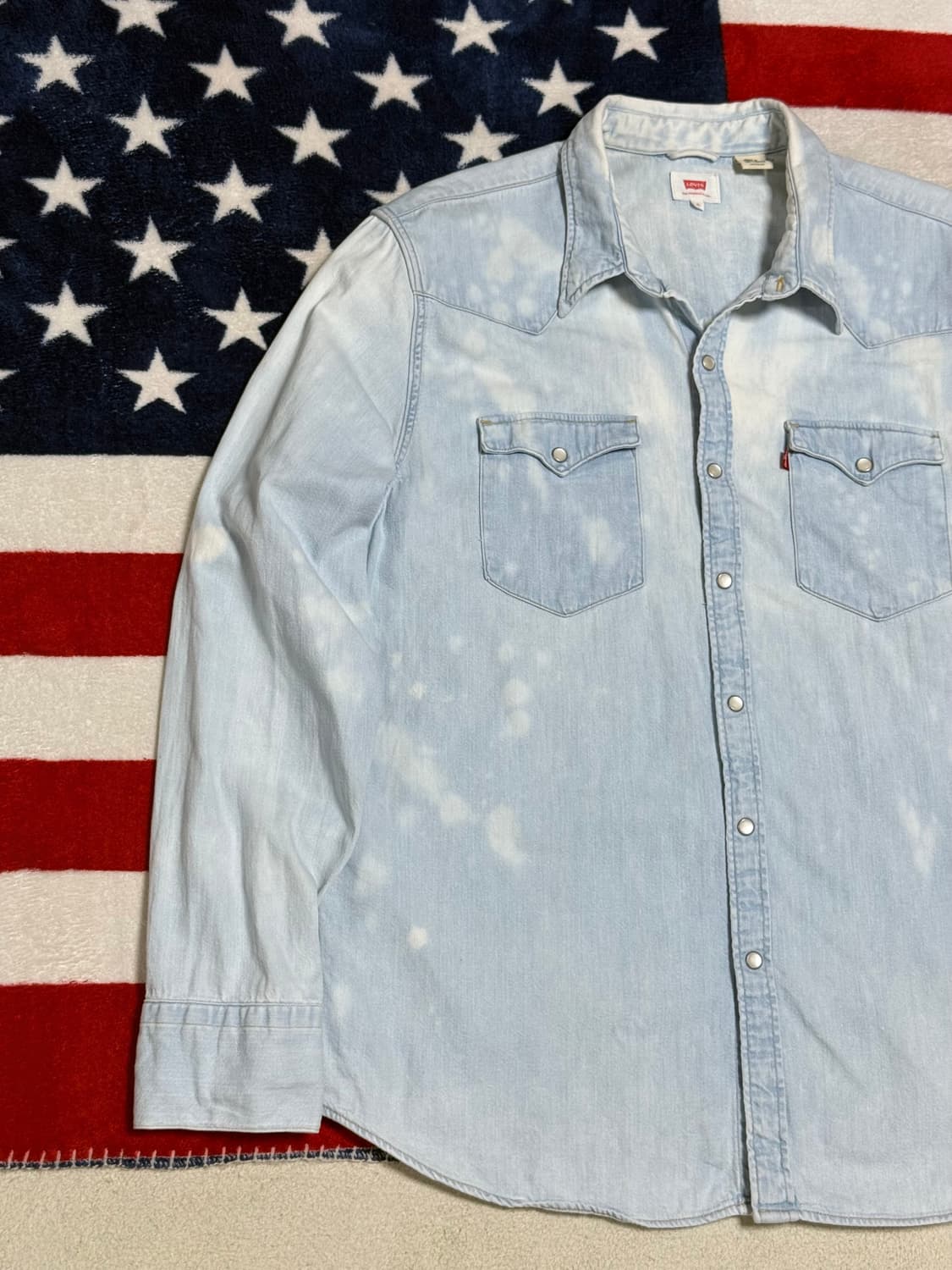 리바이스 웨스턴데님셔츠 Levis western denim shirt 상품이미지2