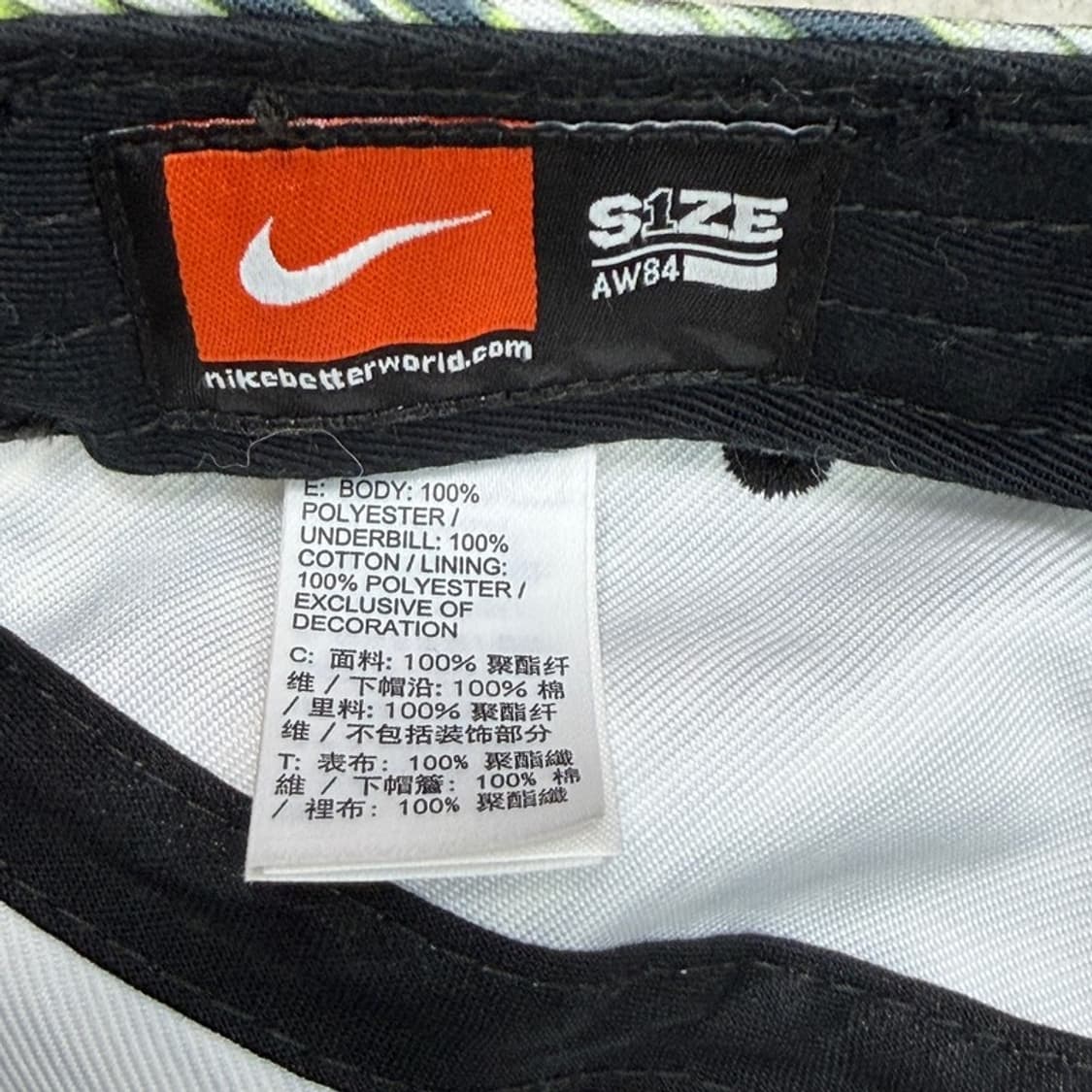 NIKE AW84 프린트 캠프캡 모자 상품이미지5