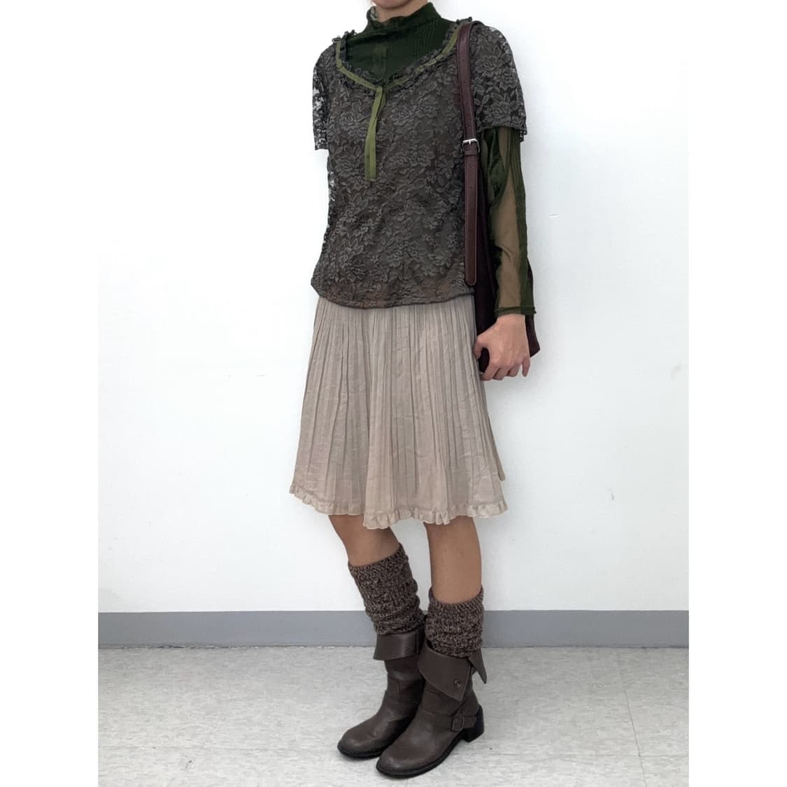 빈티지 그런지페어리 블라우스 상품이미지3