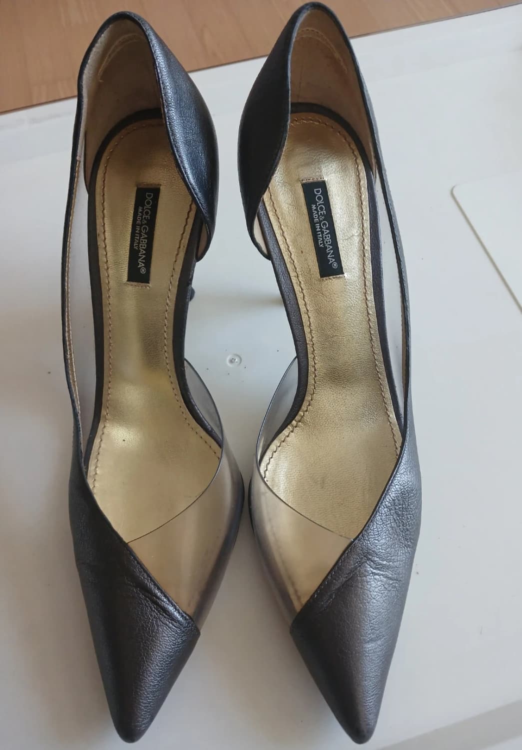 돌체앤가바나 블랙 펌프스 힐 37.5 상품이미지2