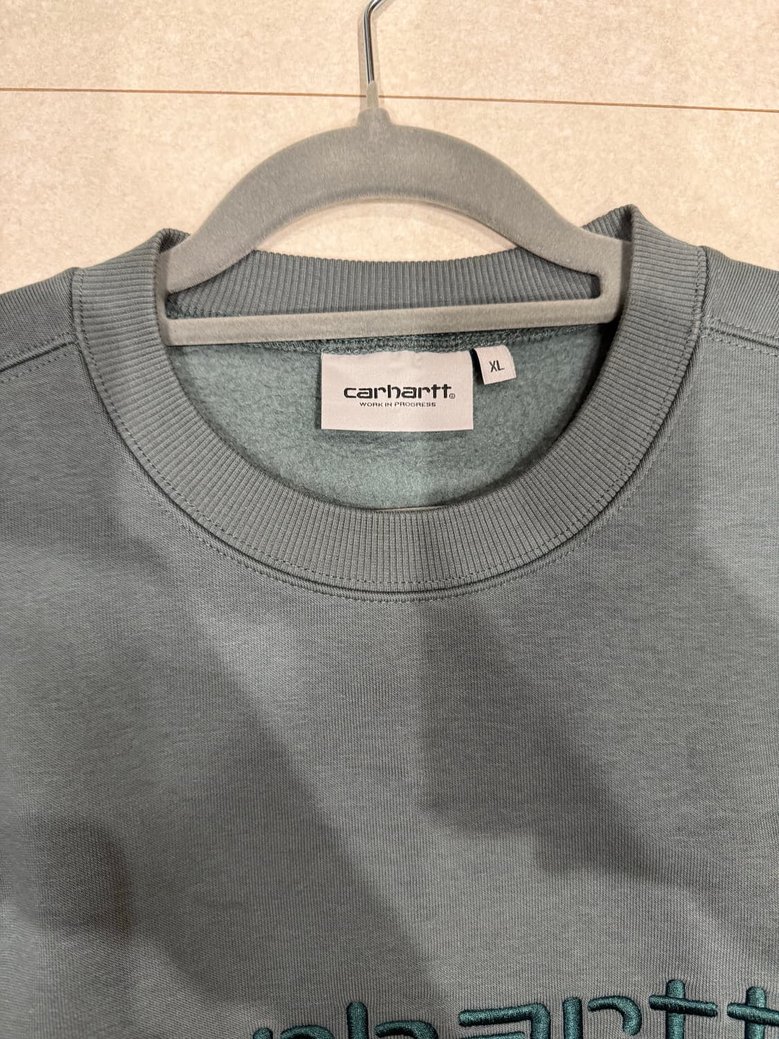 칼하트 wip 맨투맨 그린 상품이미지2