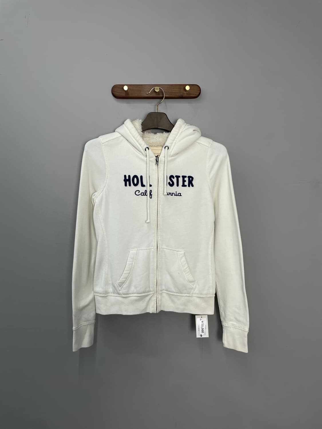 홀리스터 화이트 후드집업 H1519 상품이미지2