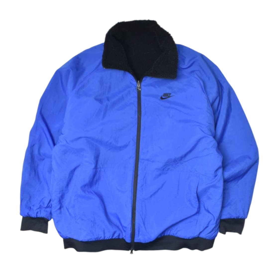 나이키 빅로고 쉐르파 리버시블 양면 후리스 플리스 집업 3XL N0780 상품이미지3