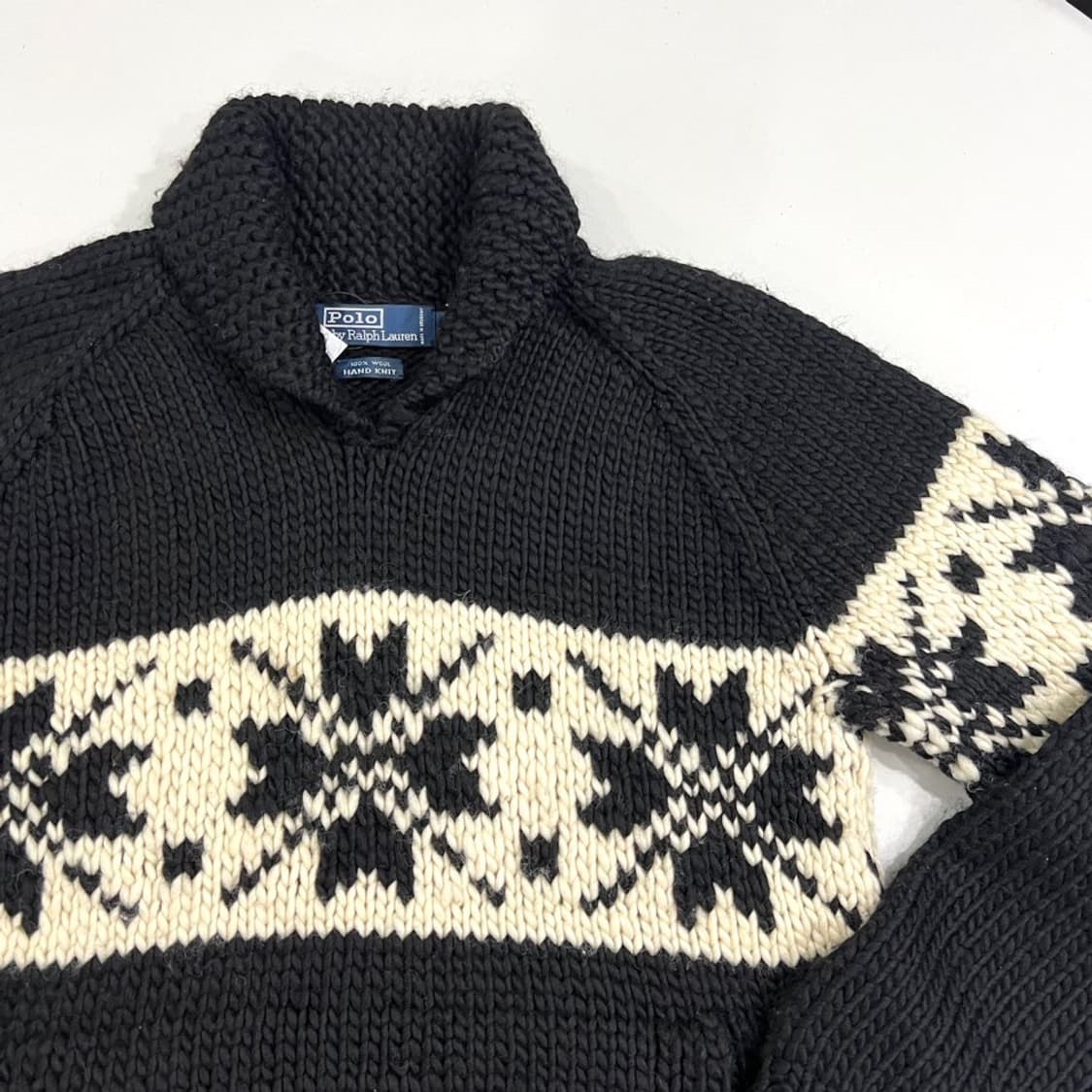 폴로 핸드메이드 니트 상품이미지4