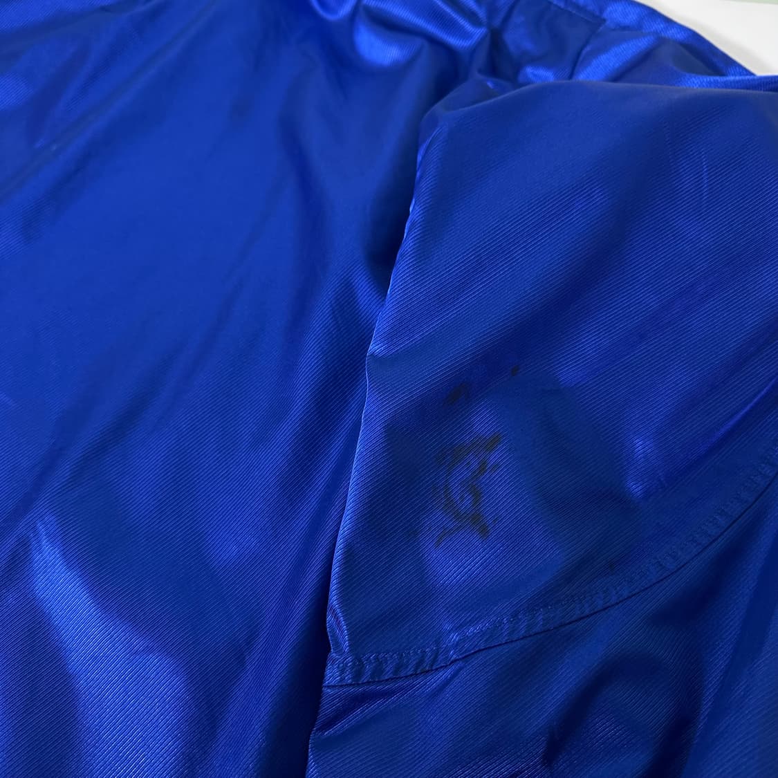 L 아디다스 오리지날 재팬 오버핏 유광블루 바막자켓 상품이미지7