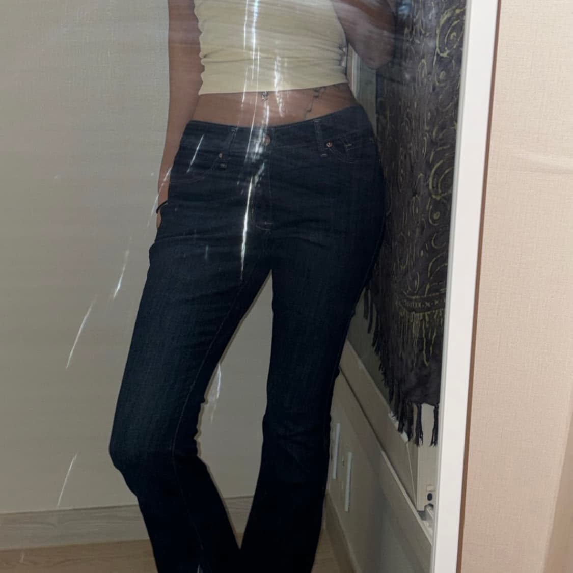 Levi’s 리바이스 미드라이즈 세미부츠컷 데님 상품이미지3