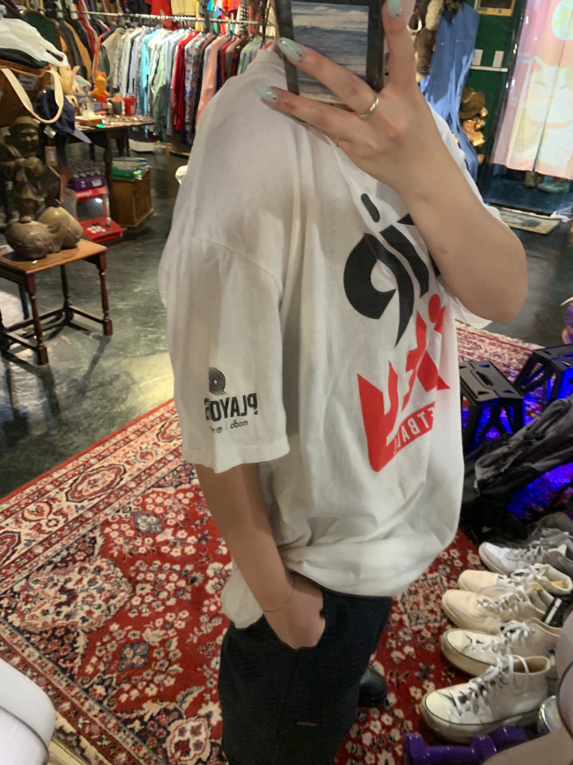 [중고] 길단 rip city BASKETBALL 프린팅 티셔츠 XL 상품이미지3