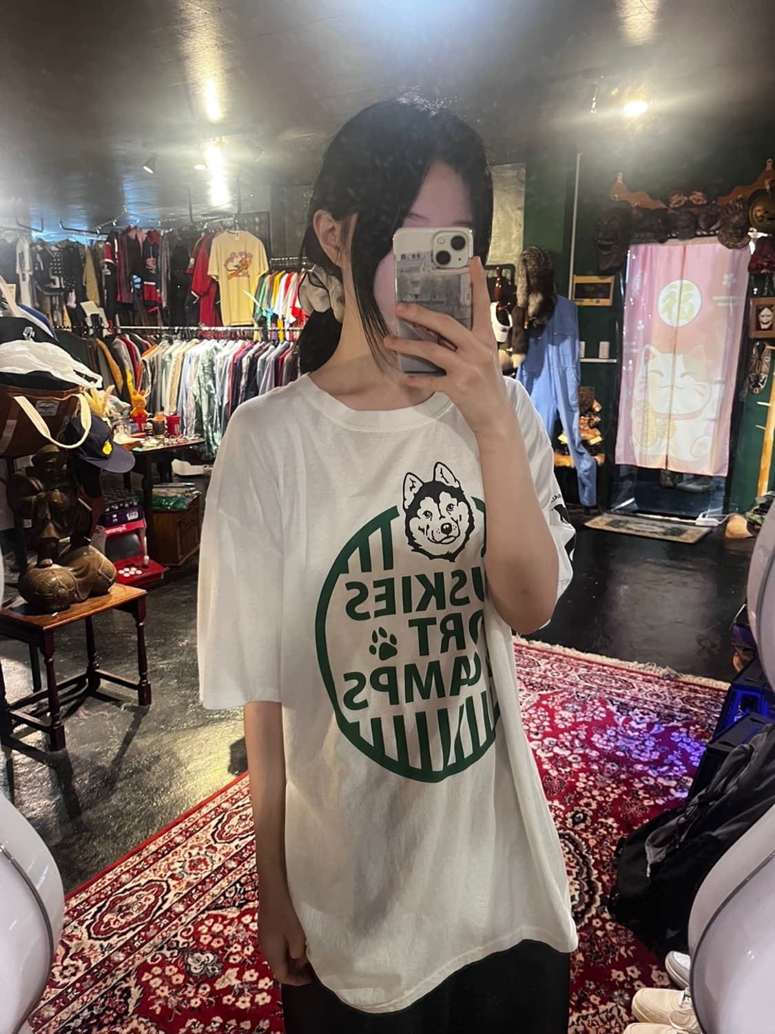 The Authentic t-shirt company 프린팅 코튼 티셔츠 L 상품이미지3