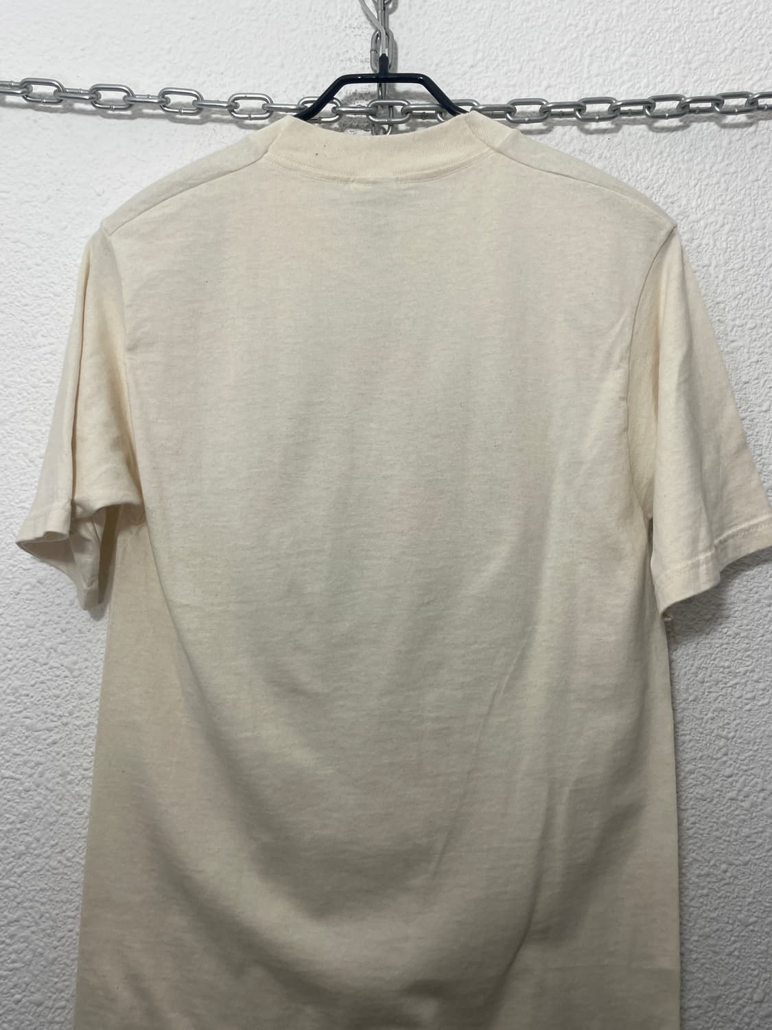 [중고] The World Is My Home 그래픽 티셔츠 반팔 아이보리 S 상품이미지3