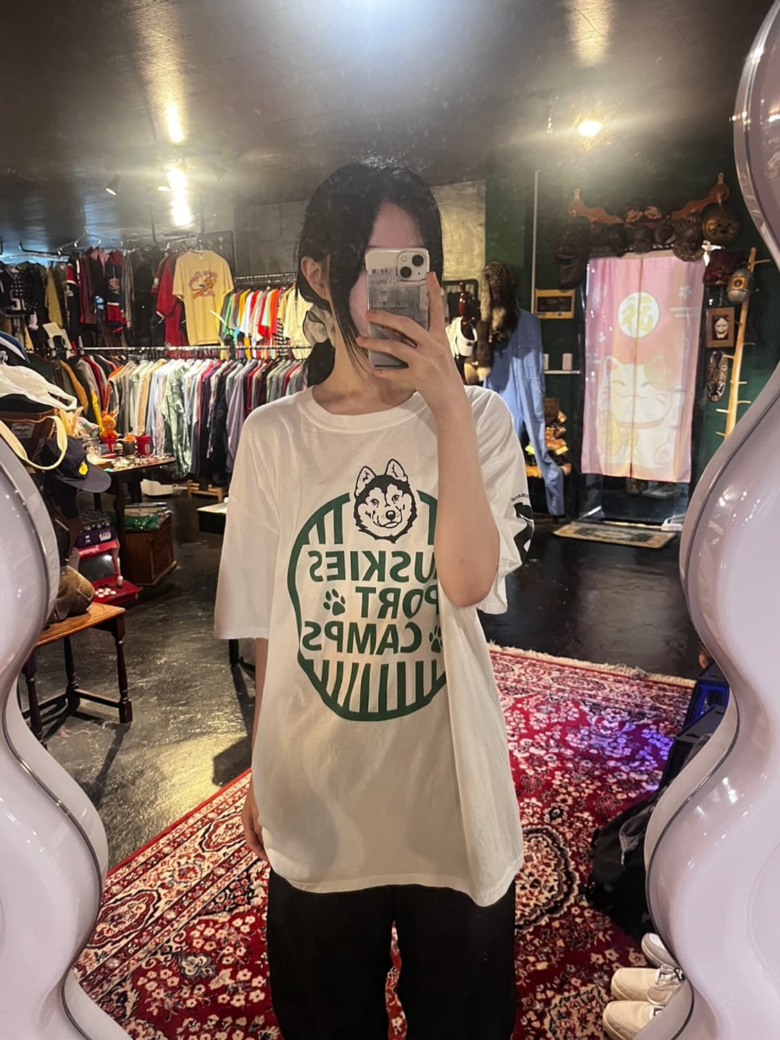 The Authentic t-shirt company 프린팅 코튼 티셔츠 L 상품이미지1