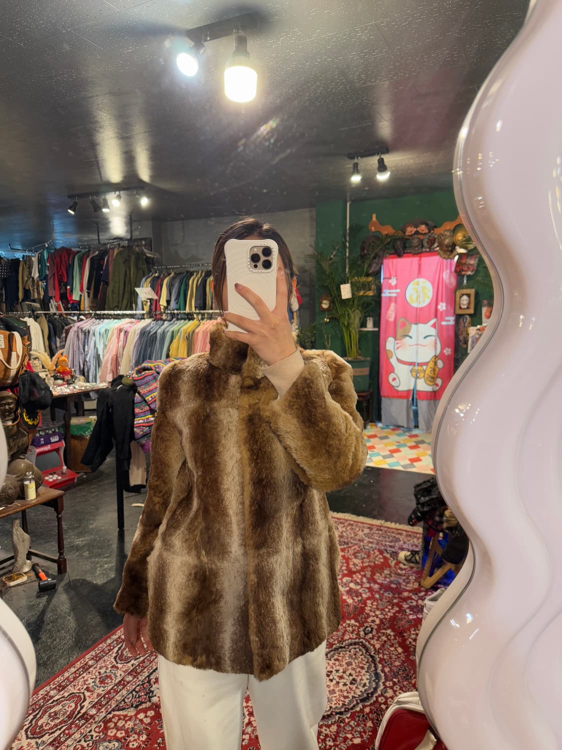 HIVERREINE 토끼퍼 코트 / 85-90-155 상품이미지4