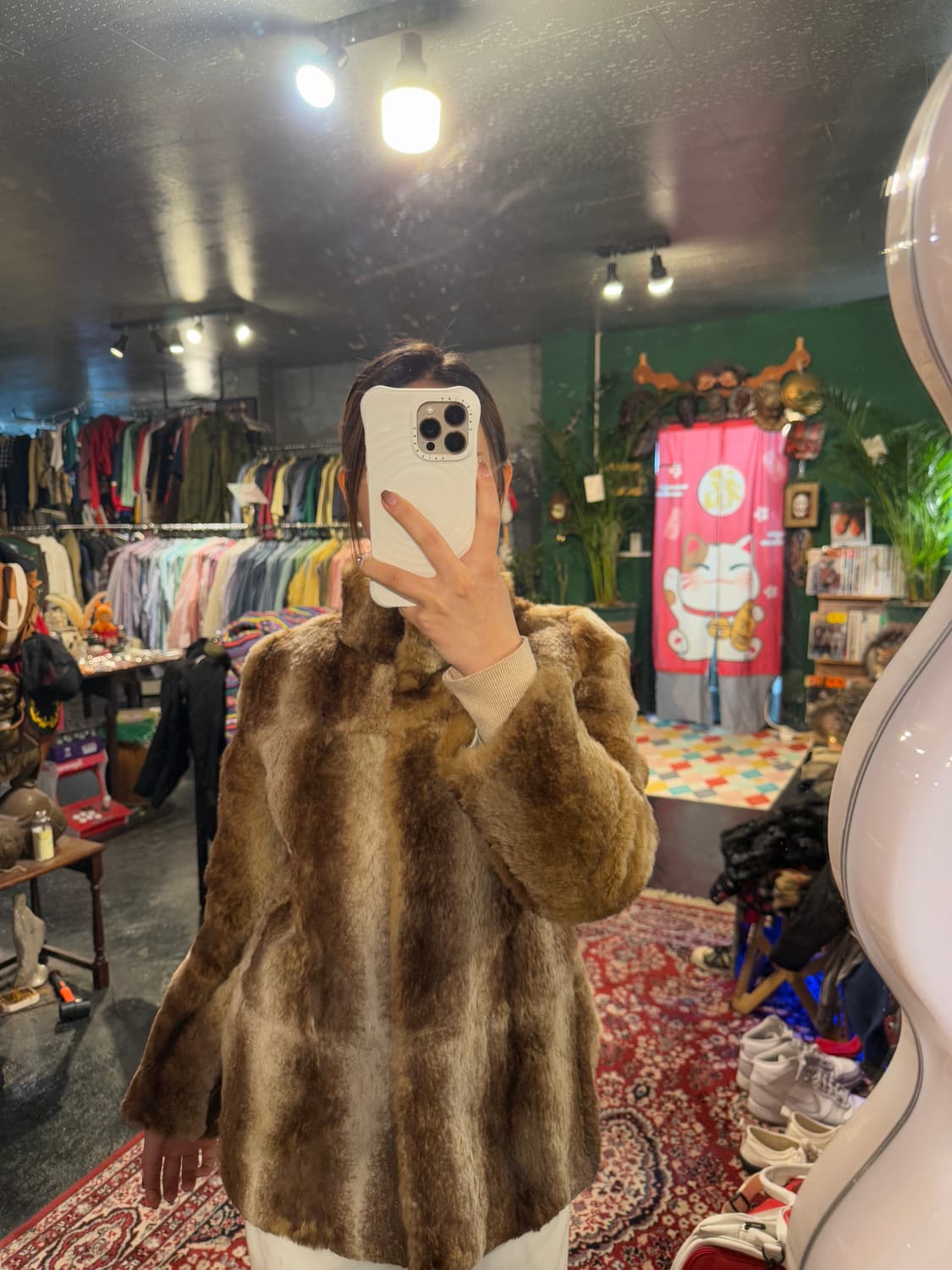 HIVERREINE 토끼퍼 코트 / 85-90-155 상품이미지5