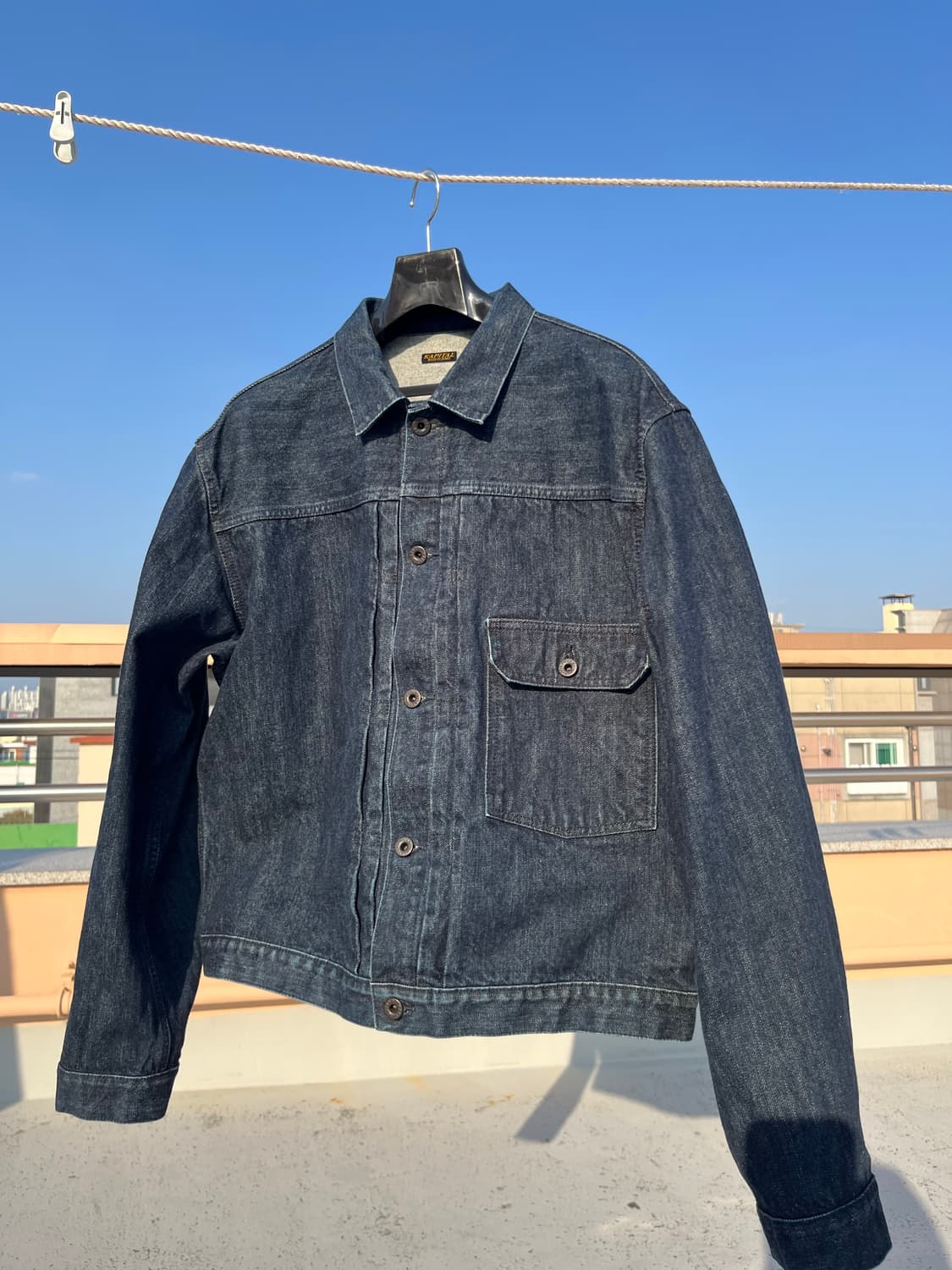 캐피탈 1세대 1st 데님자켓 흑사 상품이미지1