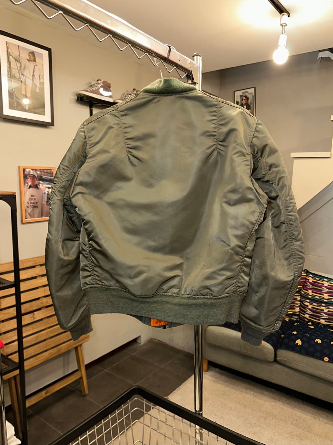 90’s Alpha Industries Ma-1 USA flight 상품이미지9