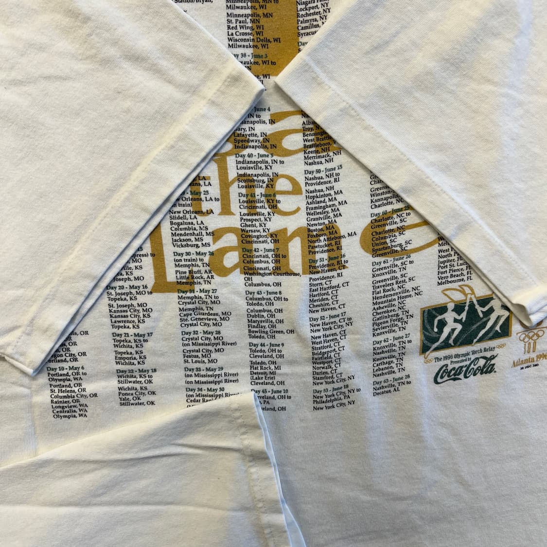 90s Vintage 1996 Olympic Torch Relay 상품이미지10