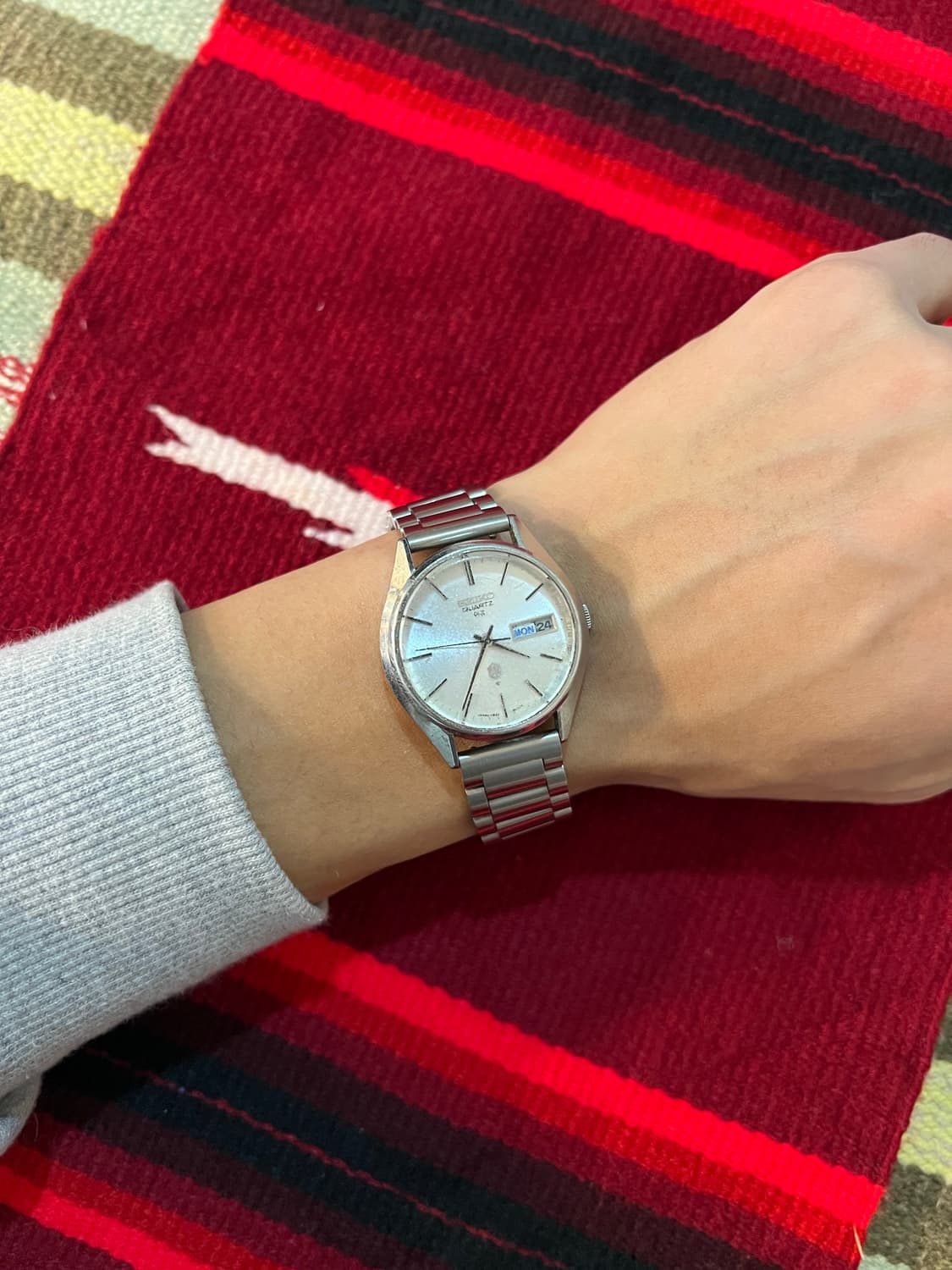 Seiko QZ 80년대 빈티지 워치 상품이미지4