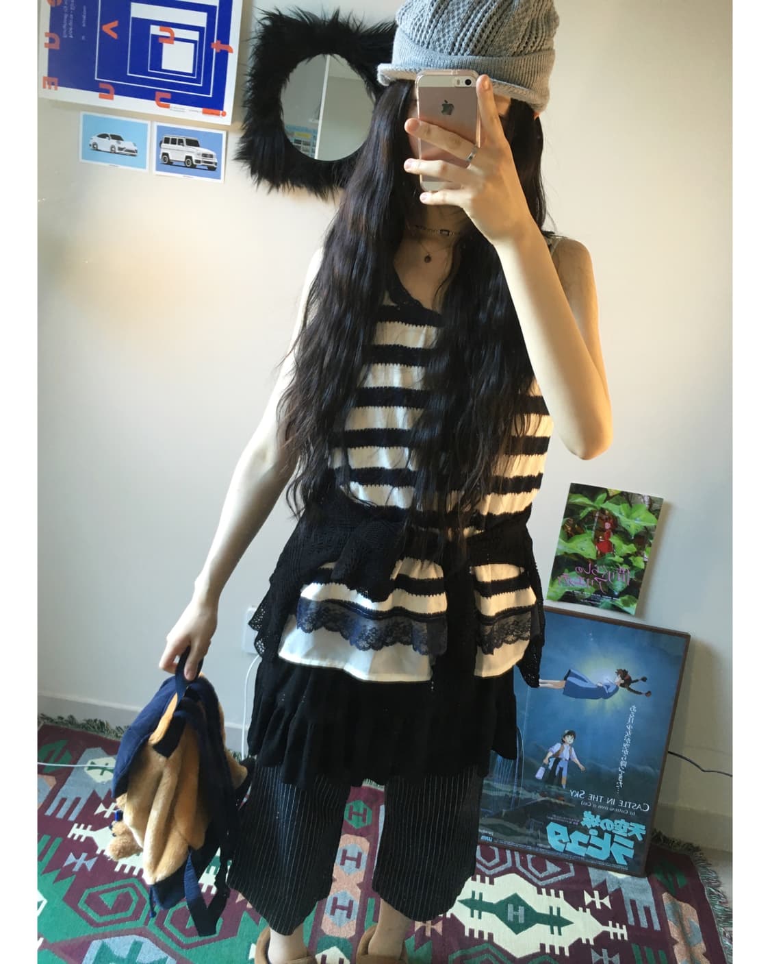 midnight stripe set (4p) 상품이미지4