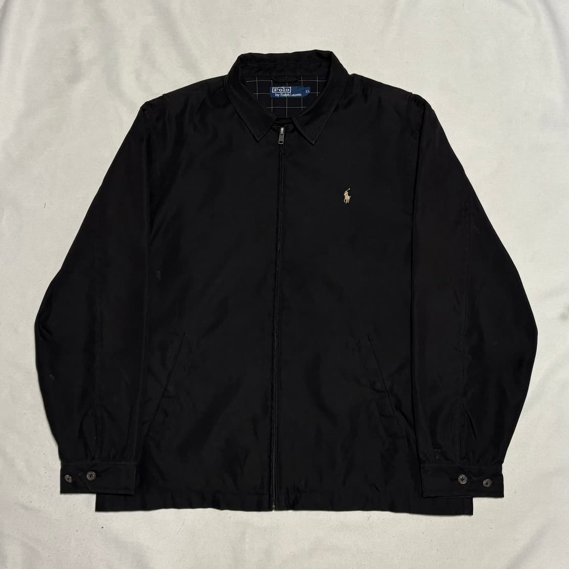 XL 폴로랄프로렌 블랙 해링턴 자켓 상품이미지2