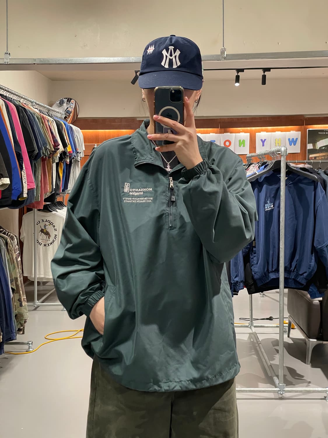 빈티지 아노락 바람막이 자켓   상품이미지2