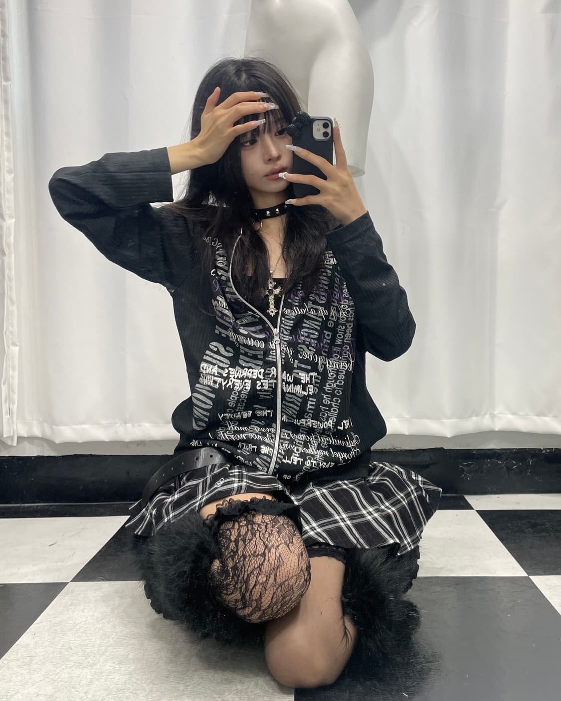 🎸블랙 펑크 후디🎸 상품이미지2