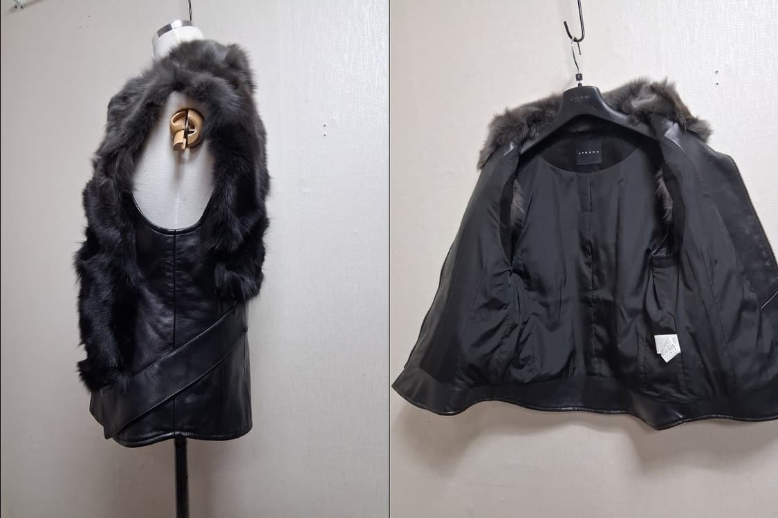 ATAMARK 양가죽배색 폭스집업조끼 슬림형 여성 55
원산지중국제조 국 상품이미지3