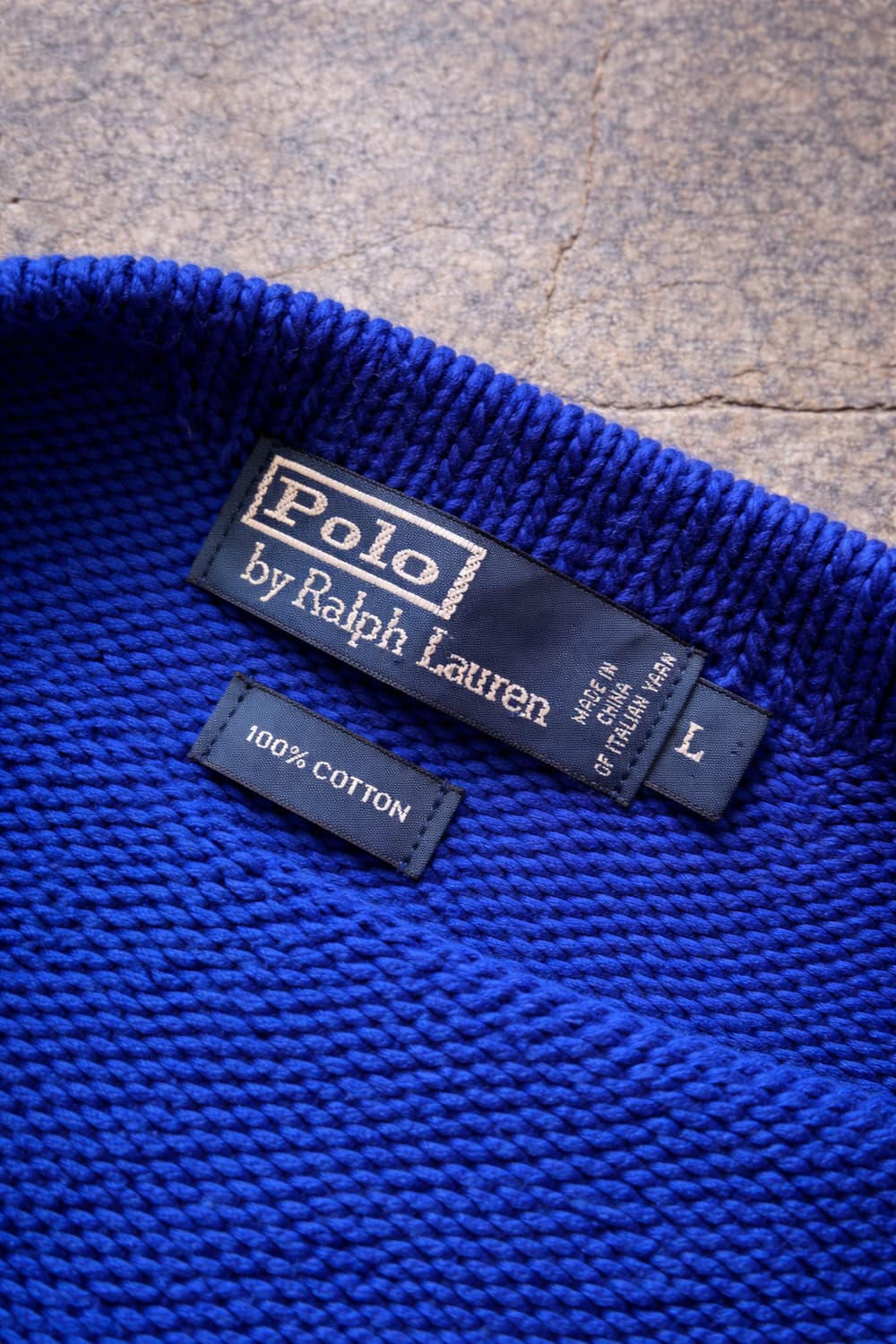 90's 폴로 랄프로렌 컬러 블럭 스웨터 L(100) 상품이미지7