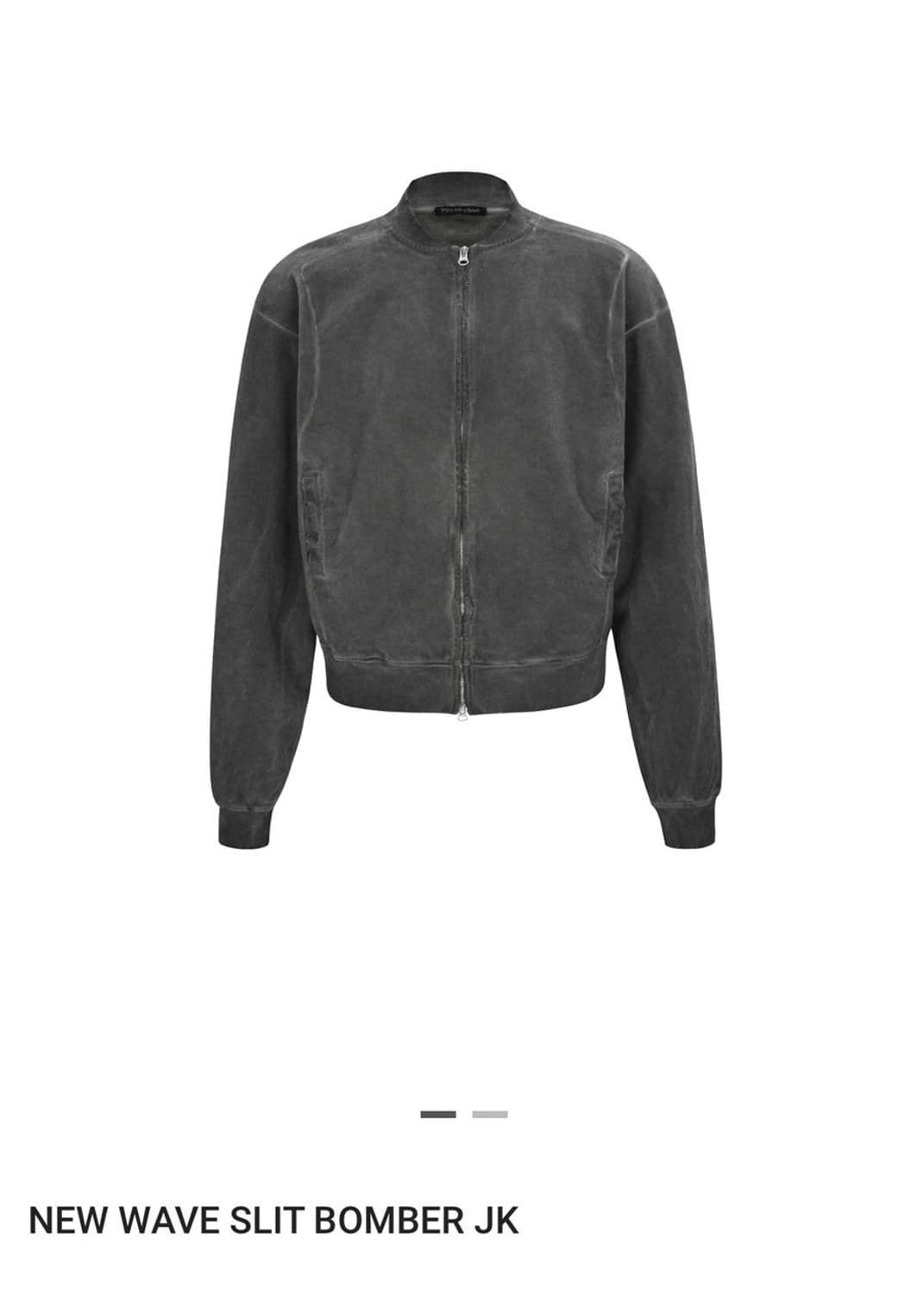 9999아카이브 웨이브 슬릿 봄버자켓 3 size 상품이미지1
