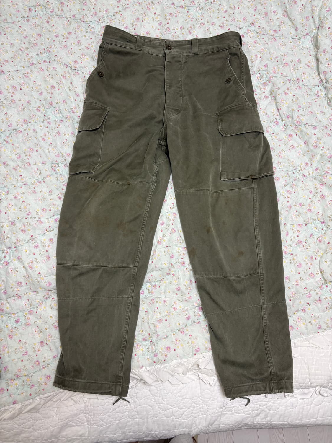 70s 프랑스군 M-64 보급 카고 팬츠 상품이미지1