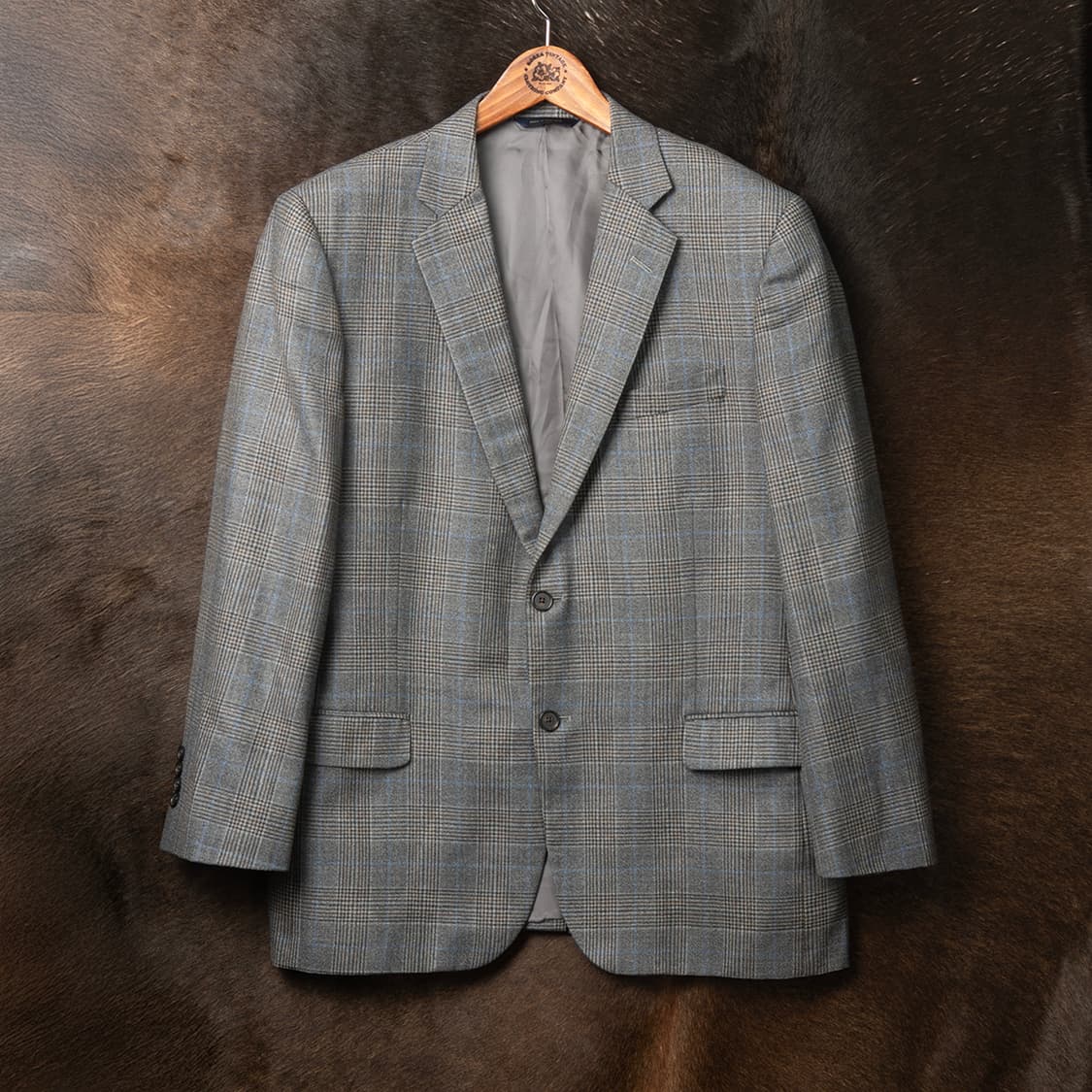 [44R] 브룩스브라더스 라나피치오 디 프라이 글렌체크 블레이져  상품이미지1