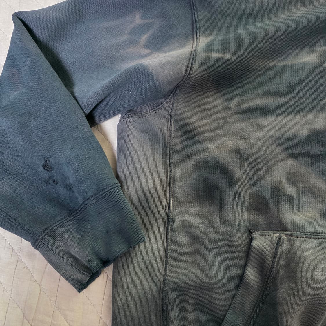 [2XB] 00s 빈티지 올드 폴로 랄프로렌 후드 써멀 트래쉬드 후드집업 상품이미지2