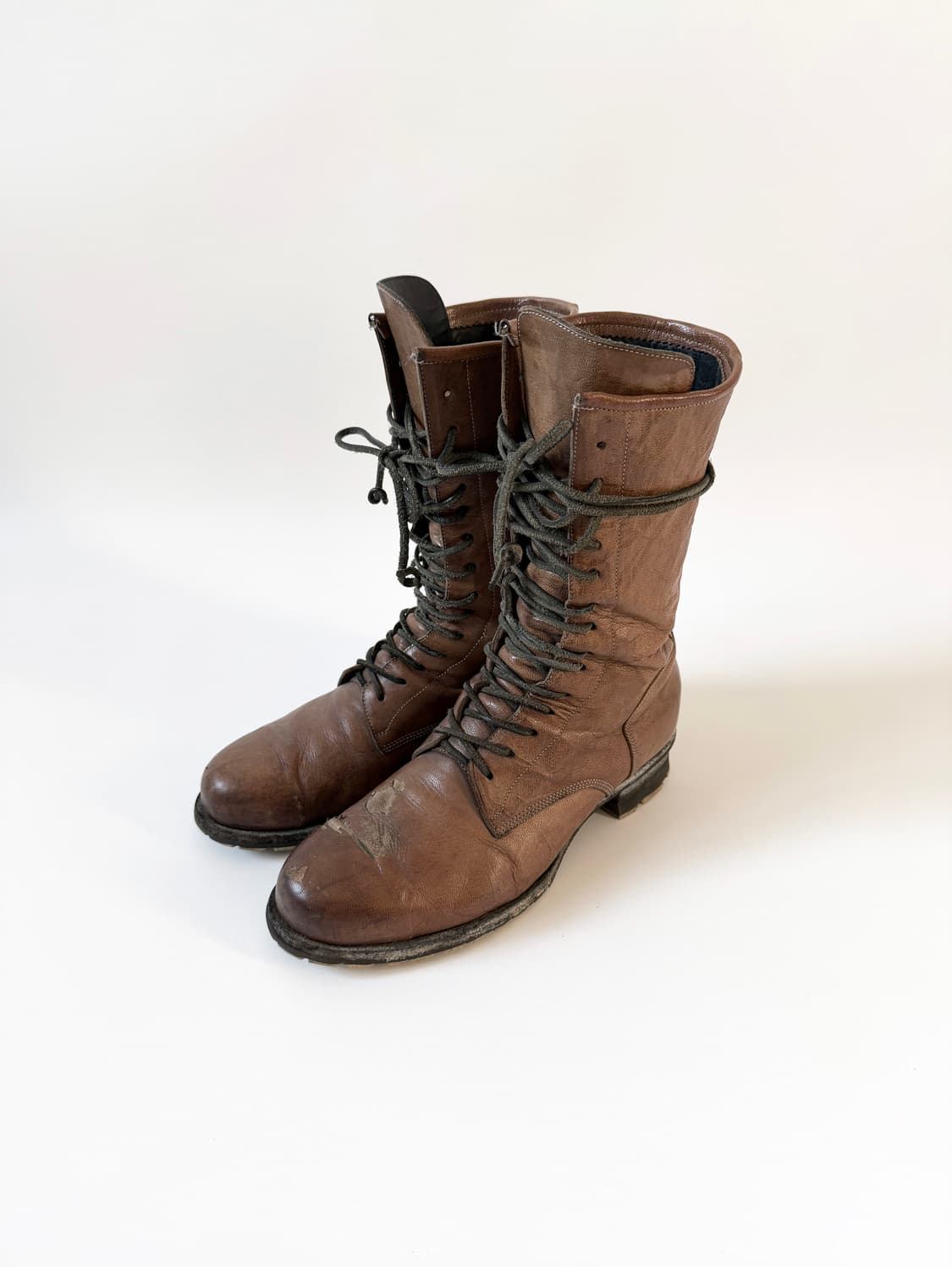 미하라 야스히로 사슴가죽 워커 부츠 상품이미지2