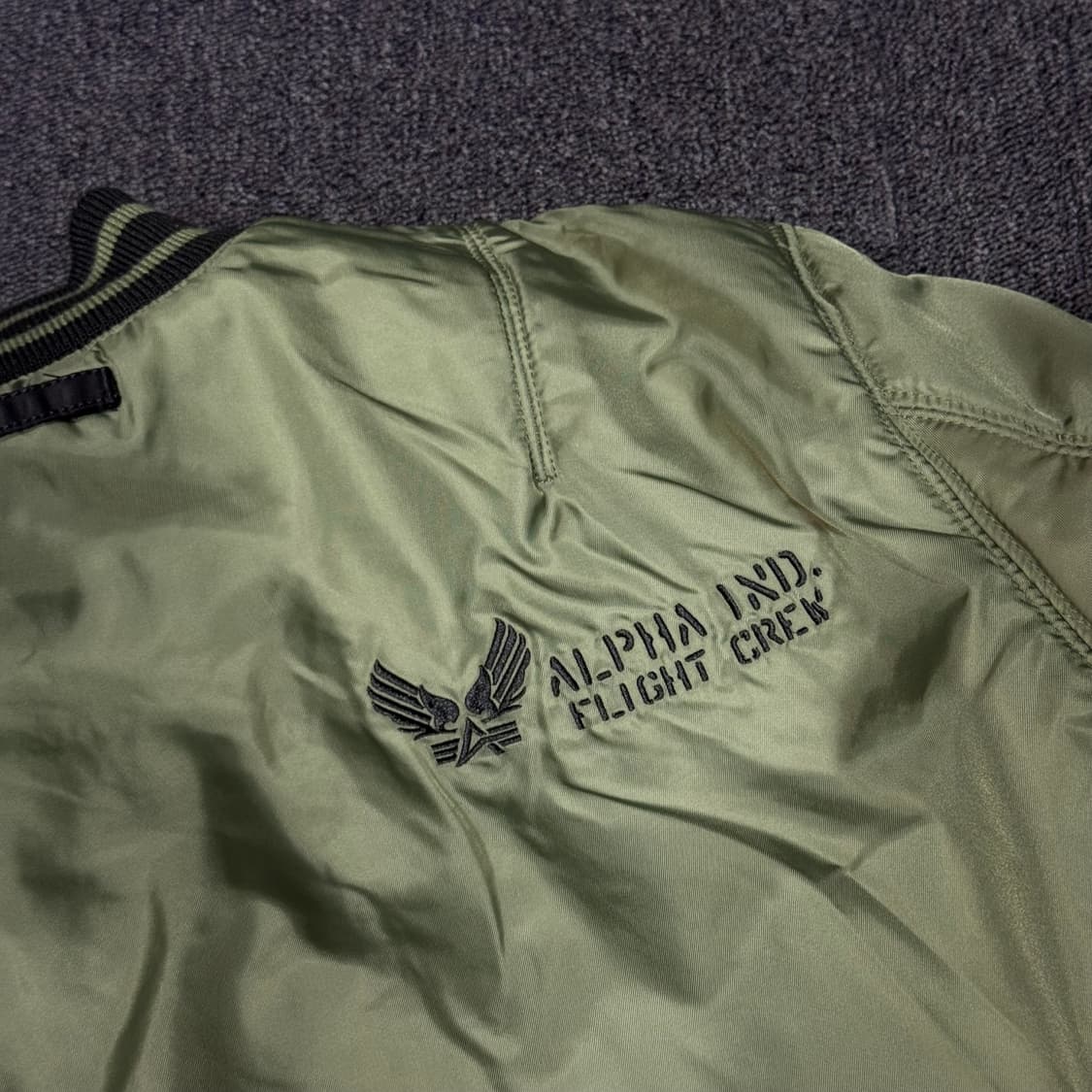 알파인더스트릿 MA-1 리버시블 항공점퍼 상품이미지8