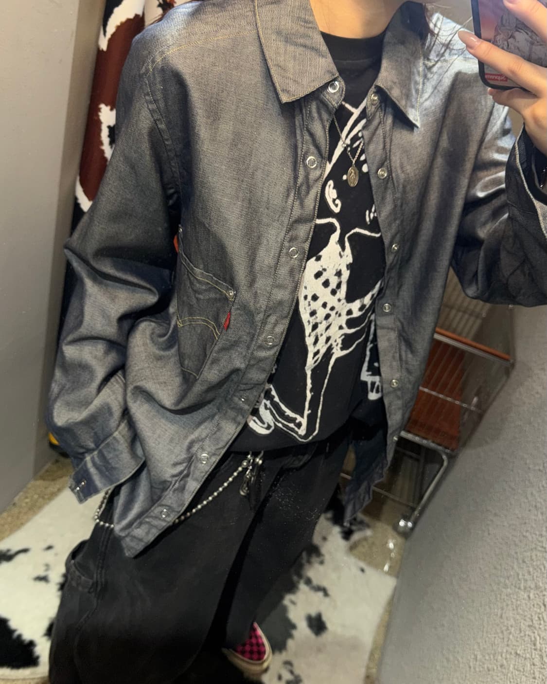 리바이스 엔지니어 데님셔츠 상품이미지9