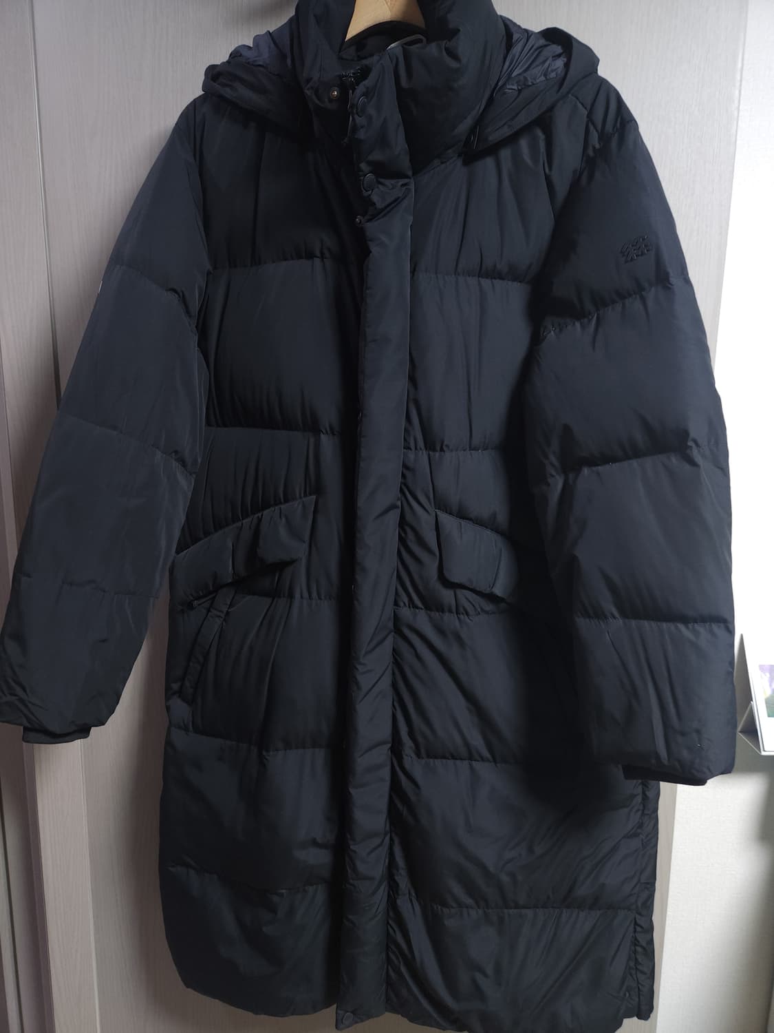 코오롱 구스다운 롱패딩, L 상품이미지1