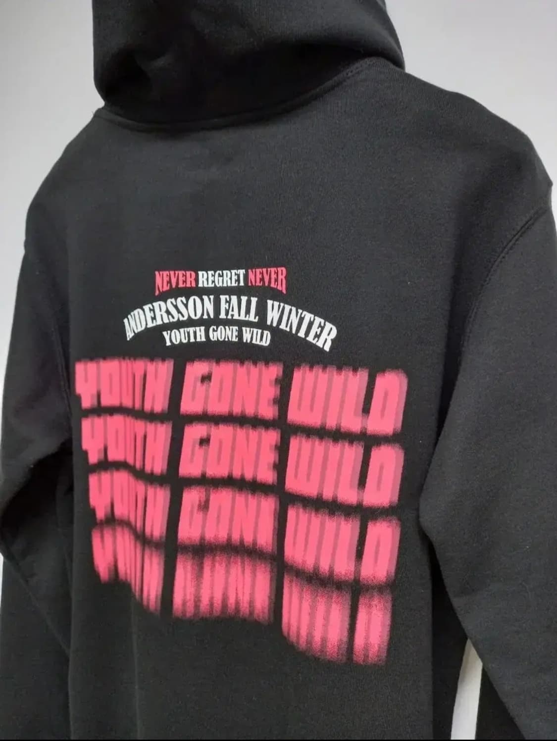 앤더슨벨 춘추동 기모 후드맨투맨 남여공용 S.M 상품이미지5