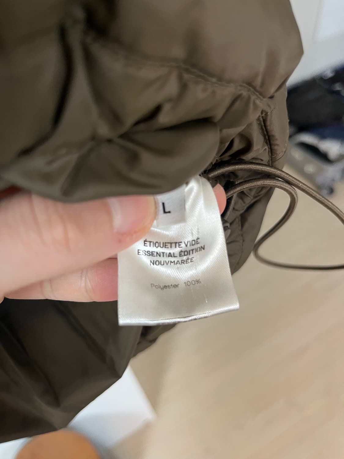 누마레 EE etiquettevide 레귤러 패딩 상품이미지3