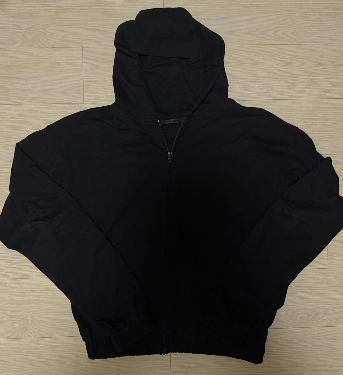 다이브인 SLUB CROP HOOD ZIP-UP  상품이미지1