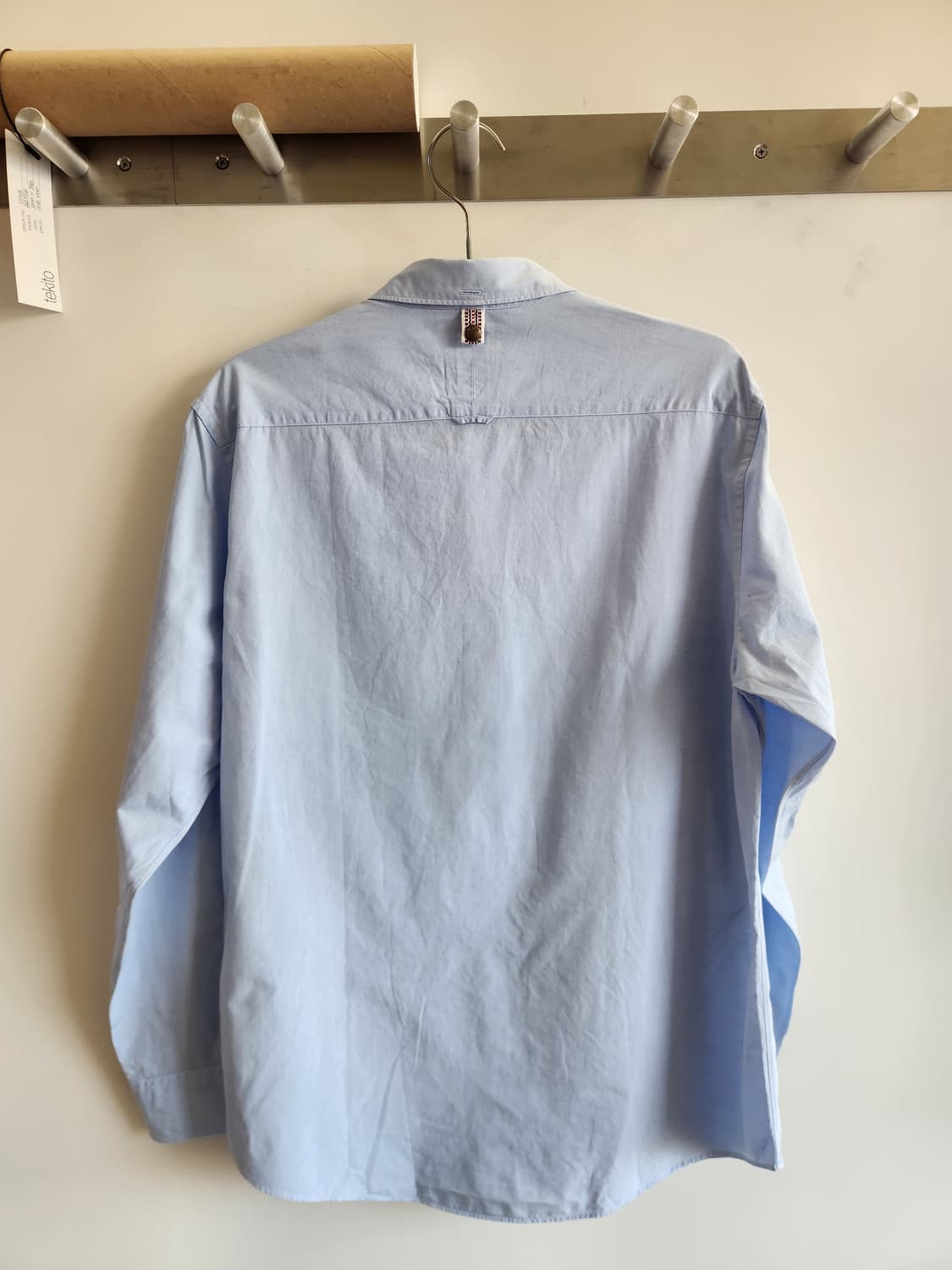 비즈빔 포켓 프린지 B.D 옥스포드 셔츠 L/S 상품이미지3