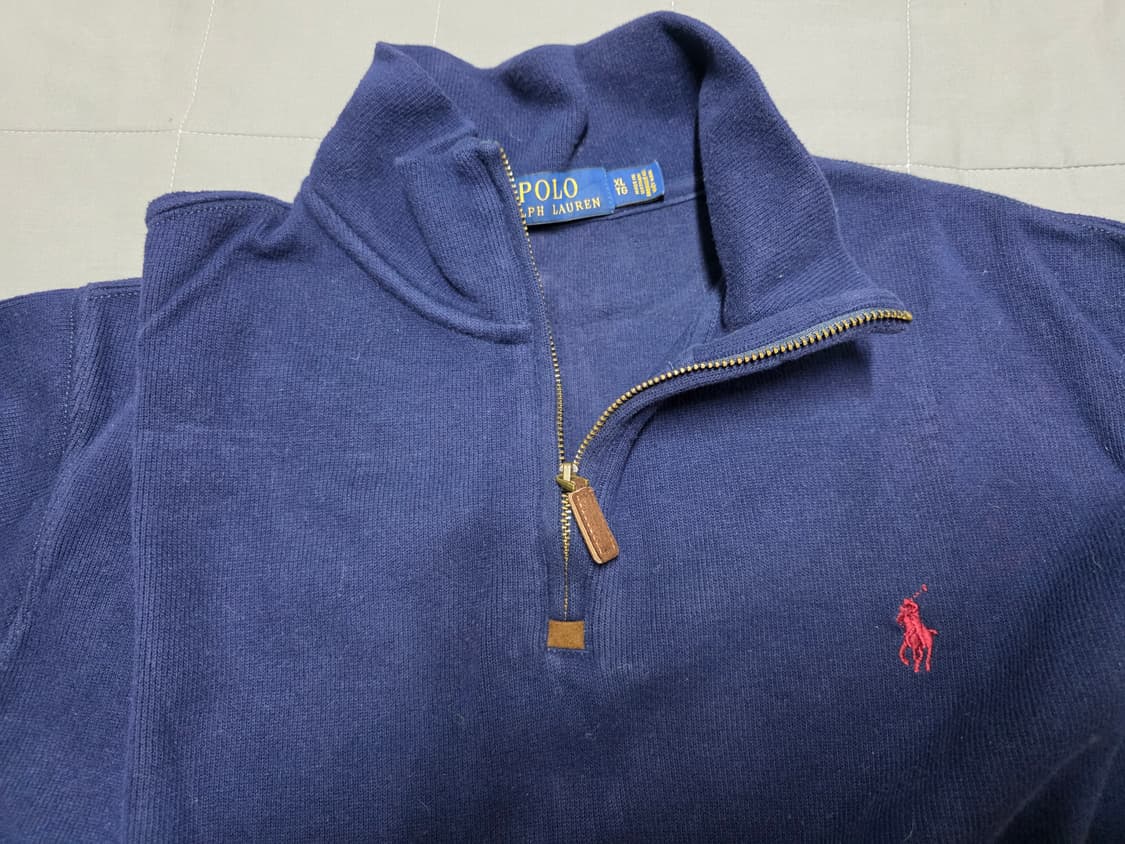 폴로 랄프로렌 반집업니트 105~110 상품이미지2