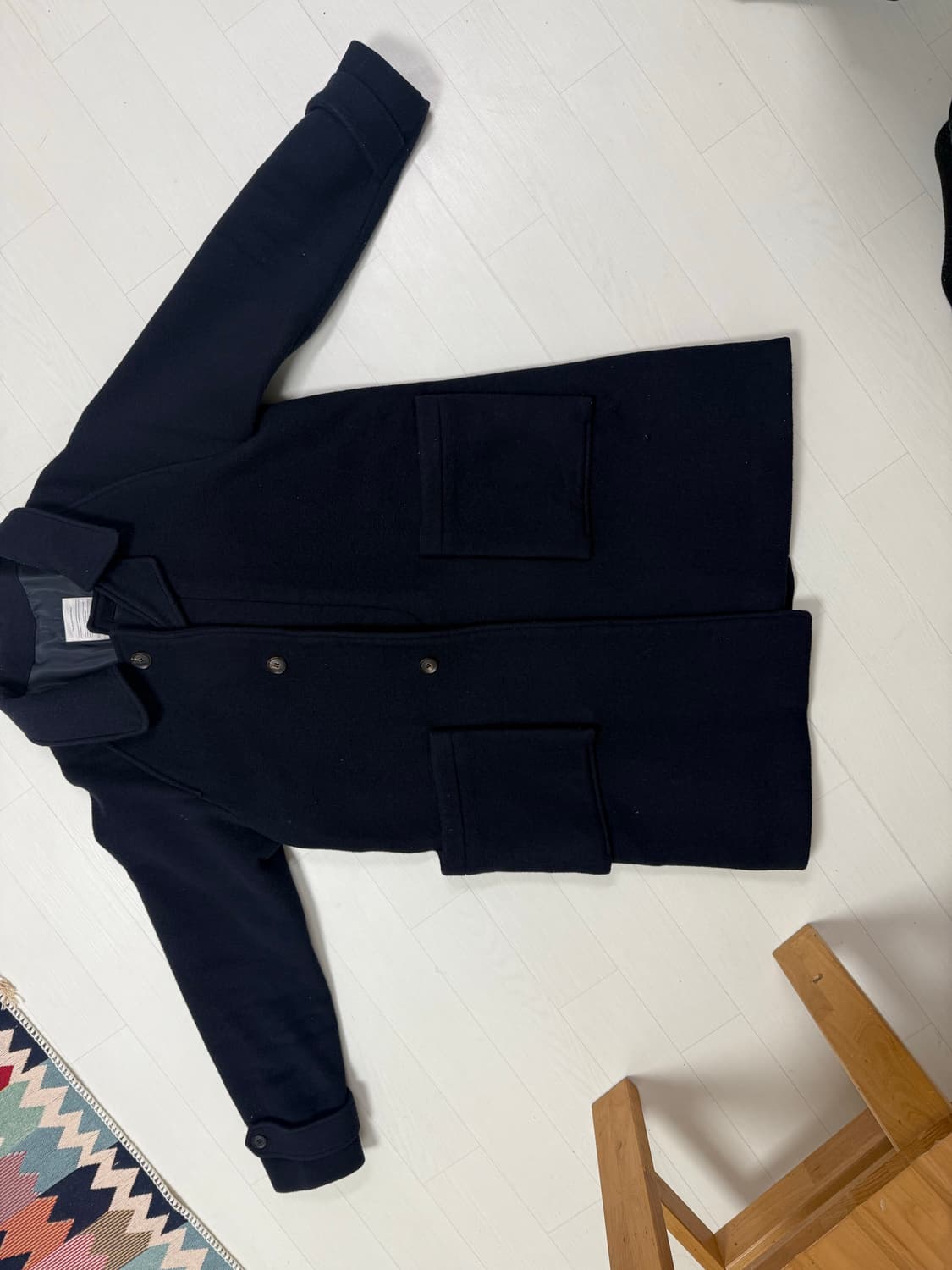 아워셀브스 네이비 코트 상품이미지2