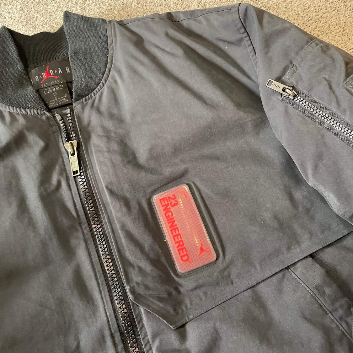 나이키 조던 23 엔지니어드 ma-1 항공점퍼 상품이미지2