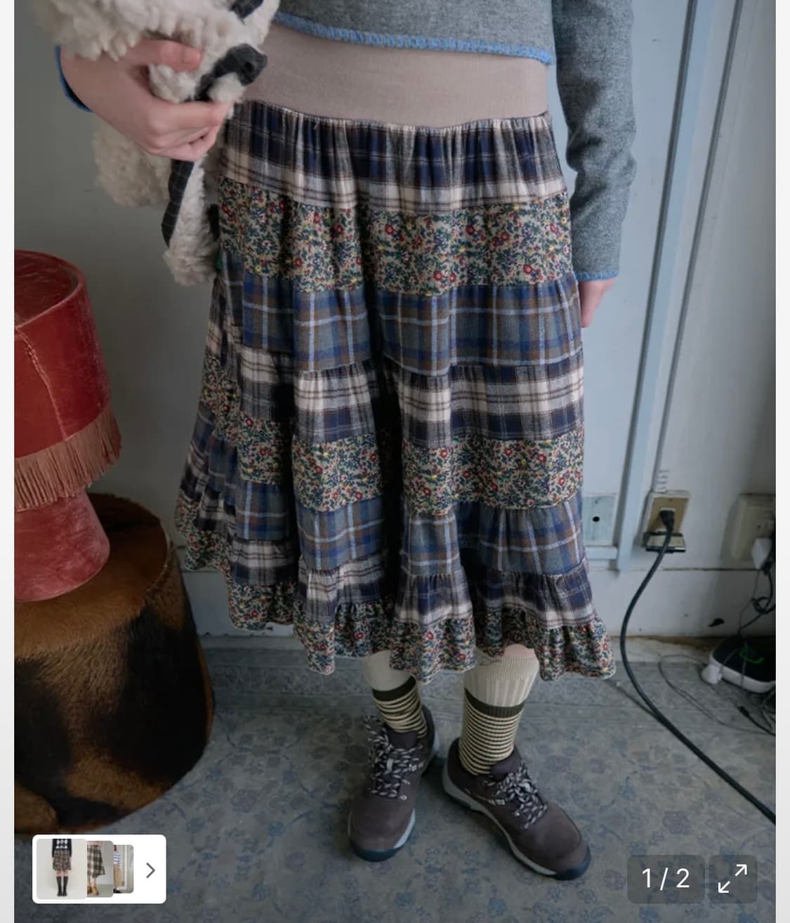 노컨텐츠 멀티웨이 튜브 스커트 베이지 상품이미지1